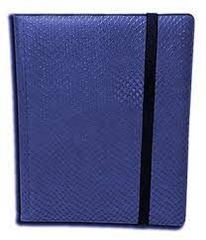 Binder - 9 Pkt Dragon Hide Blue